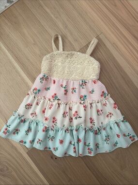 2T Zunie Flowery dress